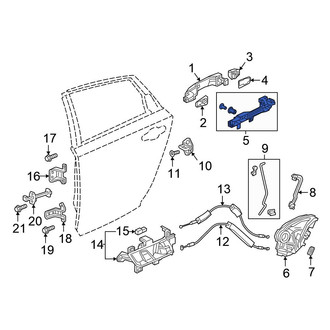 Honda OE - Front Left Exterior Door Handle Base