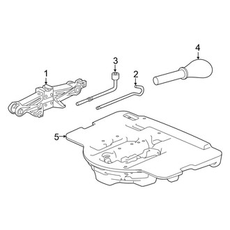 Honda OE - Rear Body & Floor - Jack & Components
