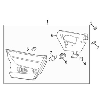 Honda OE - Rear Lamps - Backup Lamps