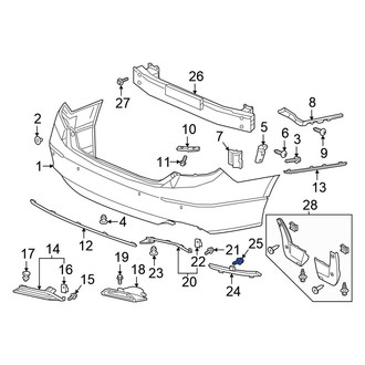 Honda OE - Front Console Screw