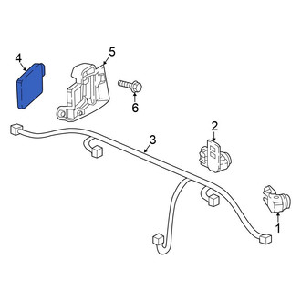 Honda OE - Rear Left Blind Spot Detection System Warning Sensor