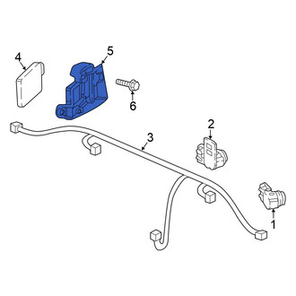 Honda OE - Left Blind Spot Detection System Warning Sensor Bracket