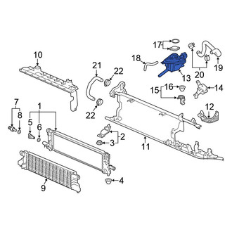 Honda OE - Drive Motor Inverter Coolant Reservoir