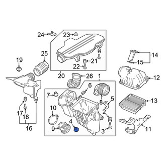 Honda OE - Air Filter Housing Grommet