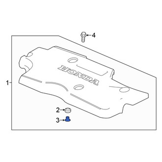 Honda OE - Engine Air Duct Insulator
