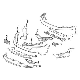 Honda OE - Front Bumper & Grille - Bumper & Components (Bumper Cover & Trim)