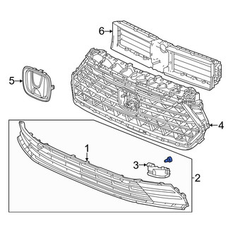 Honda OE - Front Lower Grille