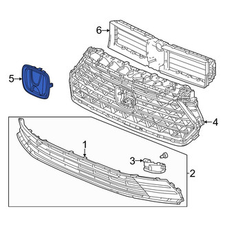 Honda OE - Front Grille Emblem
