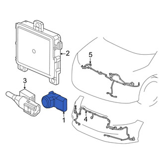 Honda OE - Rear Outer Parking Aid Sensor