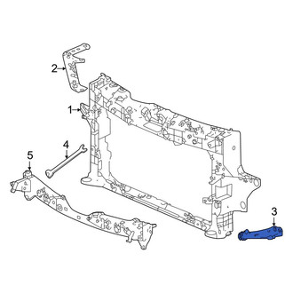 Honda OE - Left Lower Radiator Support Bracket