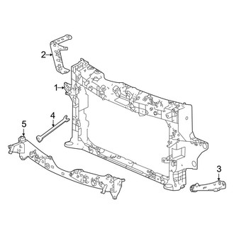 Honda OE - Radiator Support