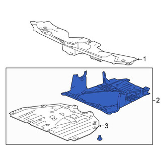 Honda OE - Front Radiator Support Splash Shield