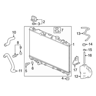 Honda OE - Cooling - Radiator & Components