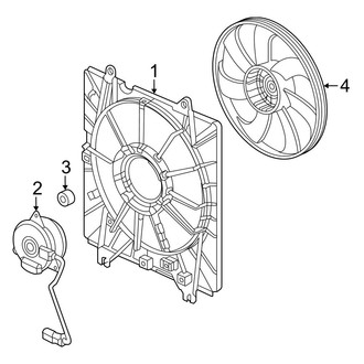 Honda OE - Cooling Fan (EX / LX)