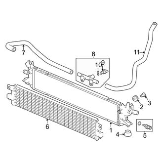 Honda OE - Cooling - Radiator & Components (Power Control Unit), (2.0L)