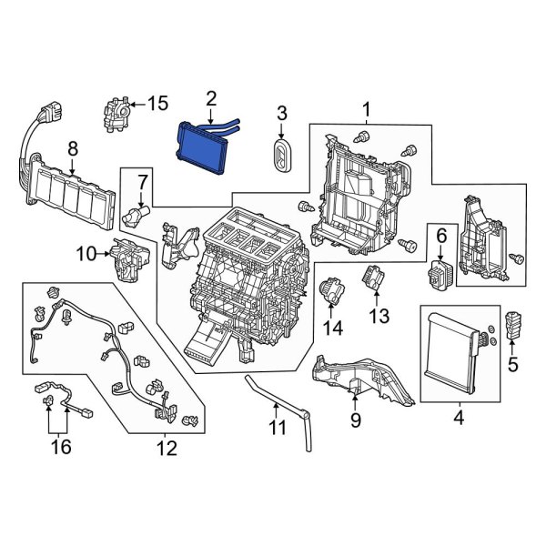 HVAC Heater Core