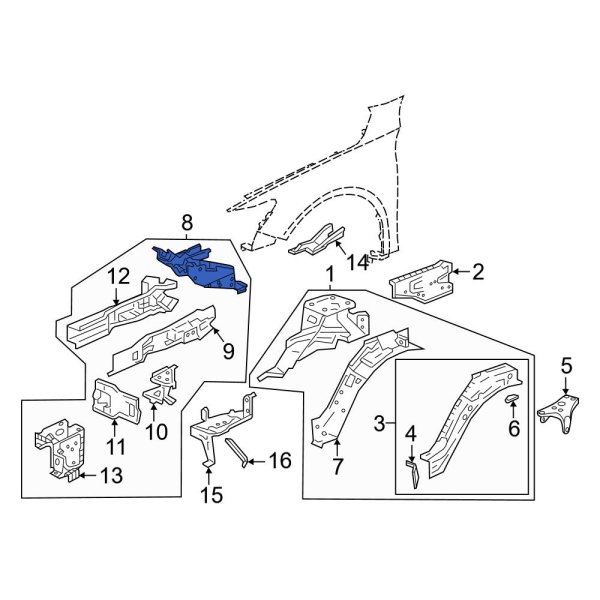 Frame Side Member Assembly