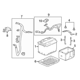 Honda OE - Electrical - Battery (Conventional)