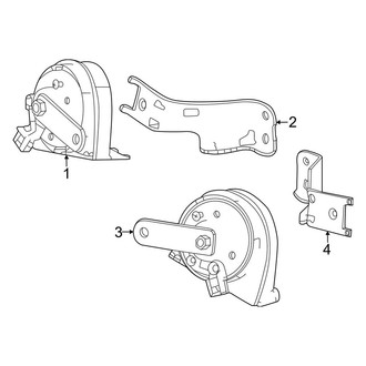 Honda OE - Electrical - Horn