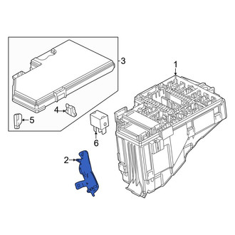 Honda OE - Fuse and Relay Center Bracket