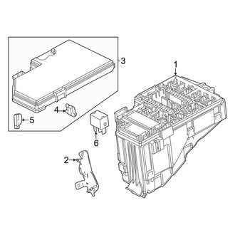 Honda OE - Electrical - Fuse & Relay (Engine Compartment), (Hybrid EX-L / Hybrid Sport / Hybrid Sport-L / Hybrid Touring)