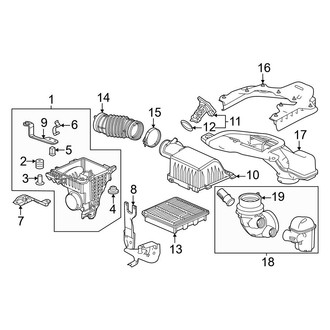 Honda OE - Engine / Transaxle - Air Intake