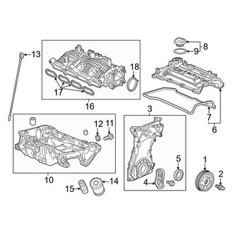 Honda OE - Engine / Transaxle - Engine Parts