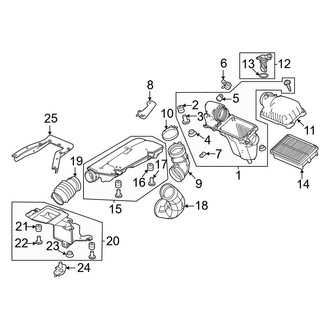 Honda OE - Engine / Transaxle - Air Intake (2.0L)