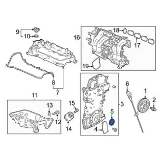 Honda OE - Rear Engine Crankshaft Seal