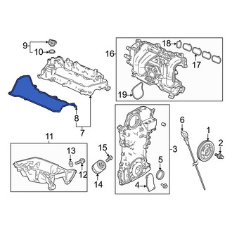 Honda OE - Engine Valve Cover Gasket