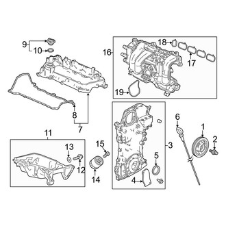 Honda OE - Engine / Transaxle - Engine Parts (2.0L)