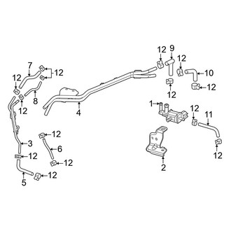 Honda OE - Emission System - Emission Components (Air Bypass Valve), (1.5L)