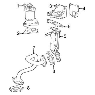 Honda OE - Emission System - EGR System (2.0L)