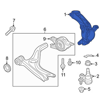Honda OE - Right Steering Knuckle
