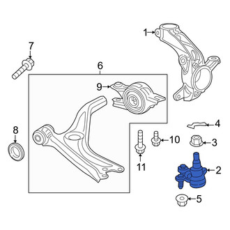 Honda OE - Front Suspension Ball Joint