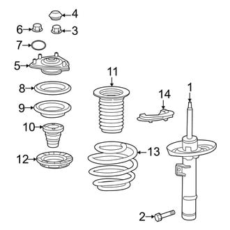 Honda OE - Front Suspension - Struts & Components