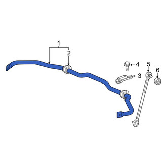 Honda OE - Front Suspension Stabilizer Bar