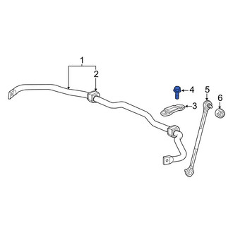 Honda OE - Suspension Stabilizer Bar Bracket Bolt