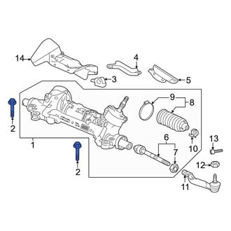 Honda OE - Rack and Pinion Bolt