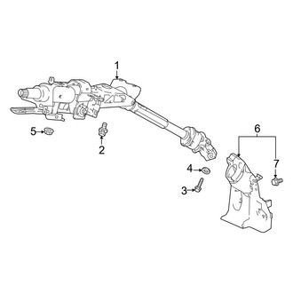 Honda OE - Steering Column Assembly