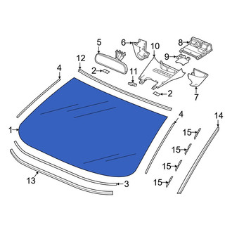 Honda OE - Front Windshield