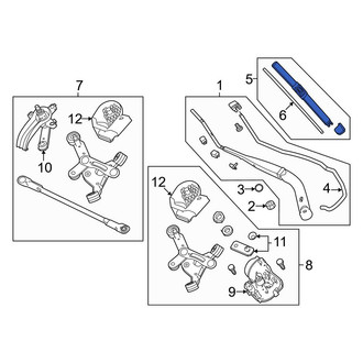 Honda OE - Right Wiper Blade