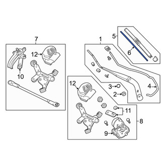 Honda OE - Right Wiper Blade Refill