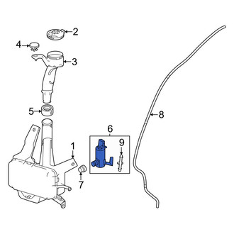 Honda OE - Windshield Washer Pump