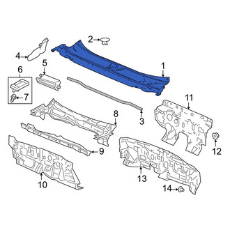 Honda OE - Front Cowl Cover