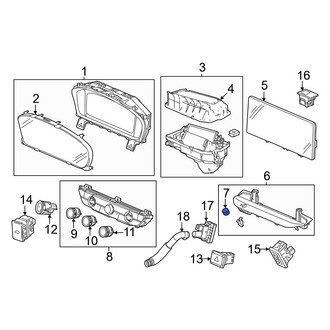 Honda OE - Radio Knob