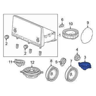 Honda OE - Center Front Speaker