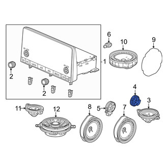 Honda OE - Rear Speaker