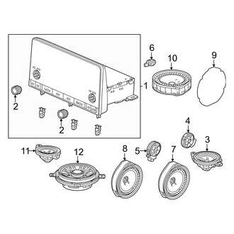 Honda OE - Instrument Panel - Sound System
