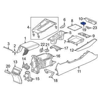 Honda OE - Front Audio Auxiliary Jack